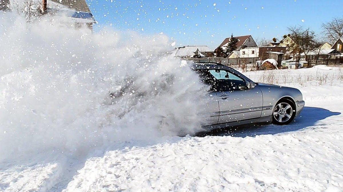 Мерседес w210 зима