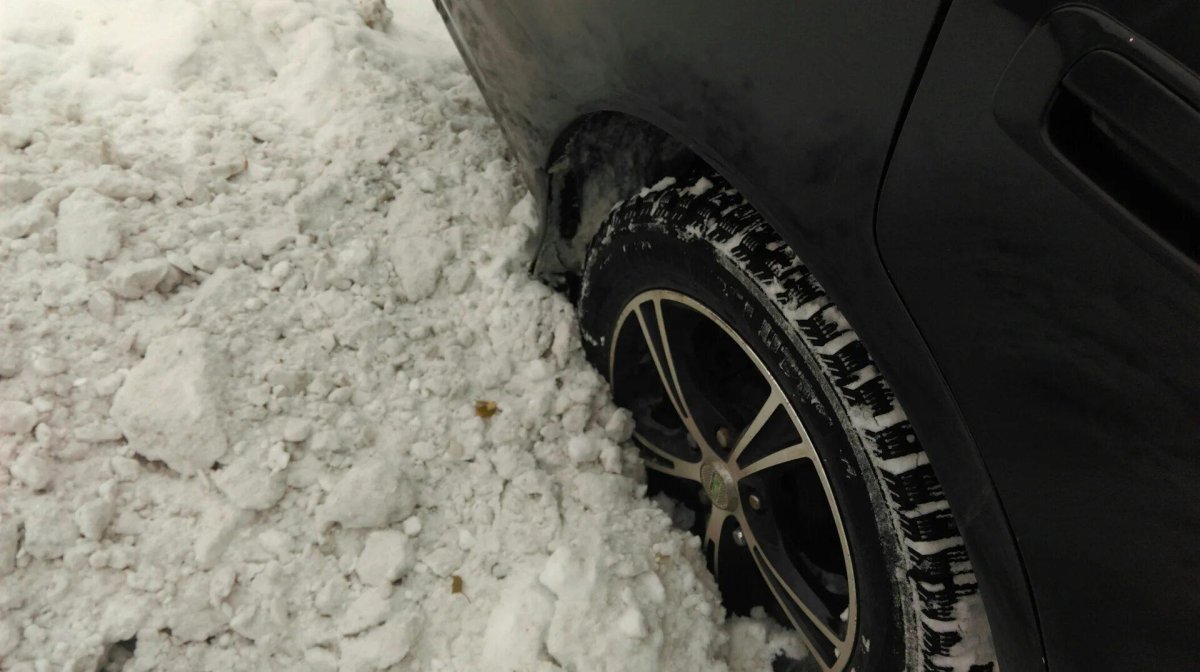 Колеса буксуют