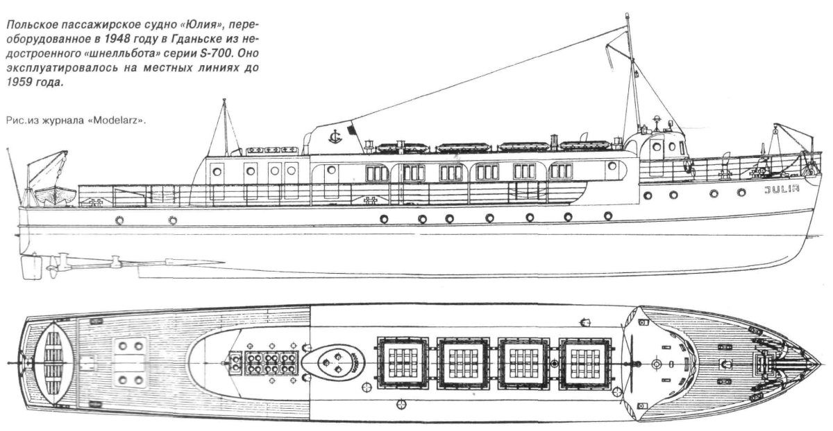 Колесный пароход буксир 732 чертежи