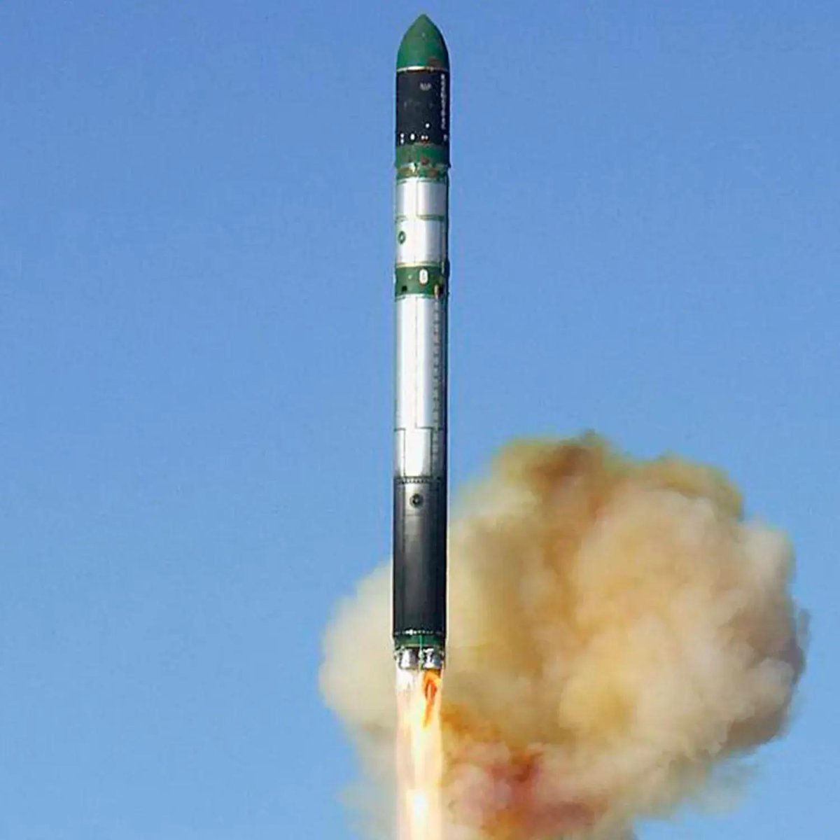 Ракета сатана взрыв