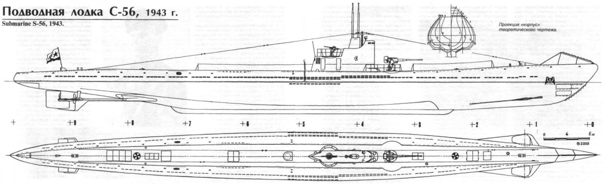 Подводная лодка типа Ленинец чертежи