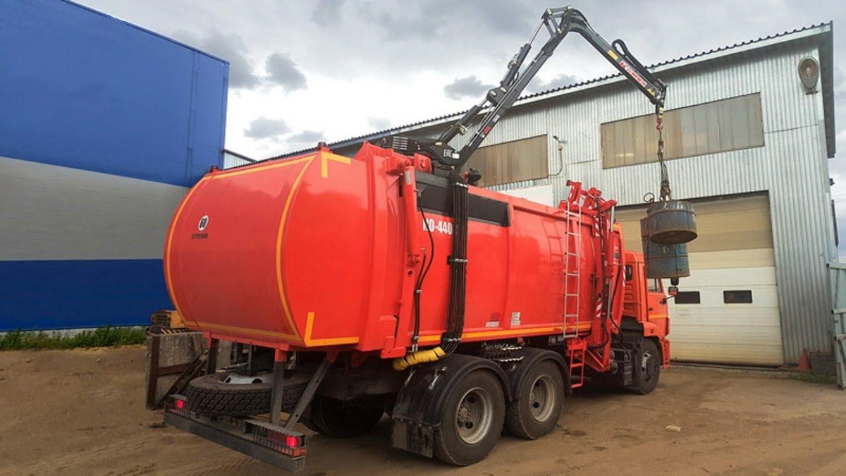 Мусоровоз КАМАЗ ко-440-5