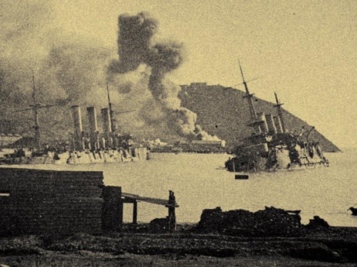 Русско-японская война 1904-1905 порт Артур