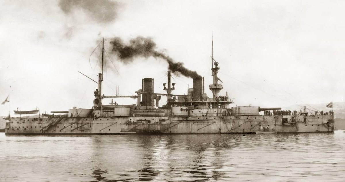 Броненосец Севастополь 1904
