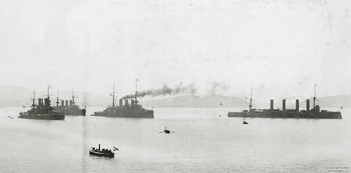 Тихоокеанская эскадра 1904 порт Артур