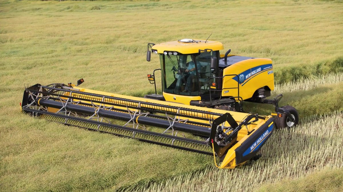 Самоходная косилка Нью Холланд