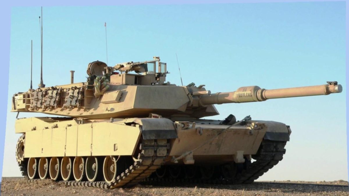 Танк Абрамс м1а1