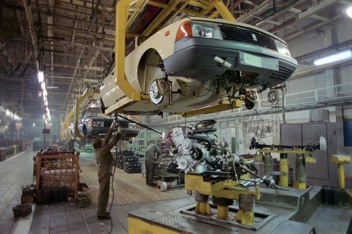 Москвич 2141 конвейер АЗЛК