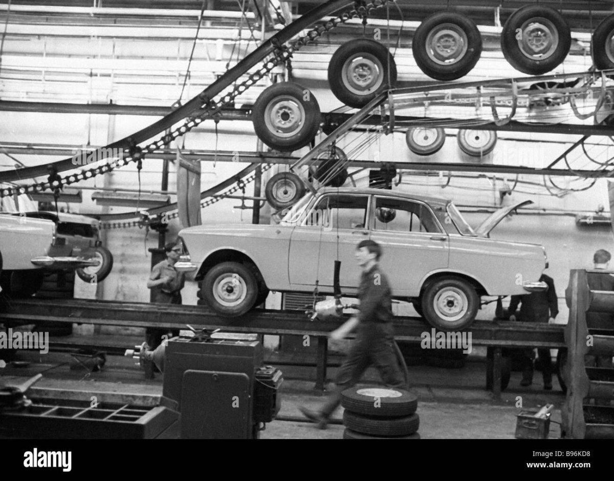 Москвич 2140 конвейер АЗЛК