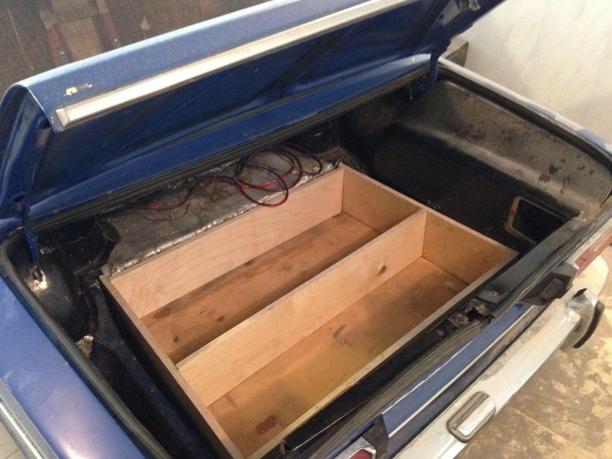 Фальшпол в багажник ВАЗ 2107