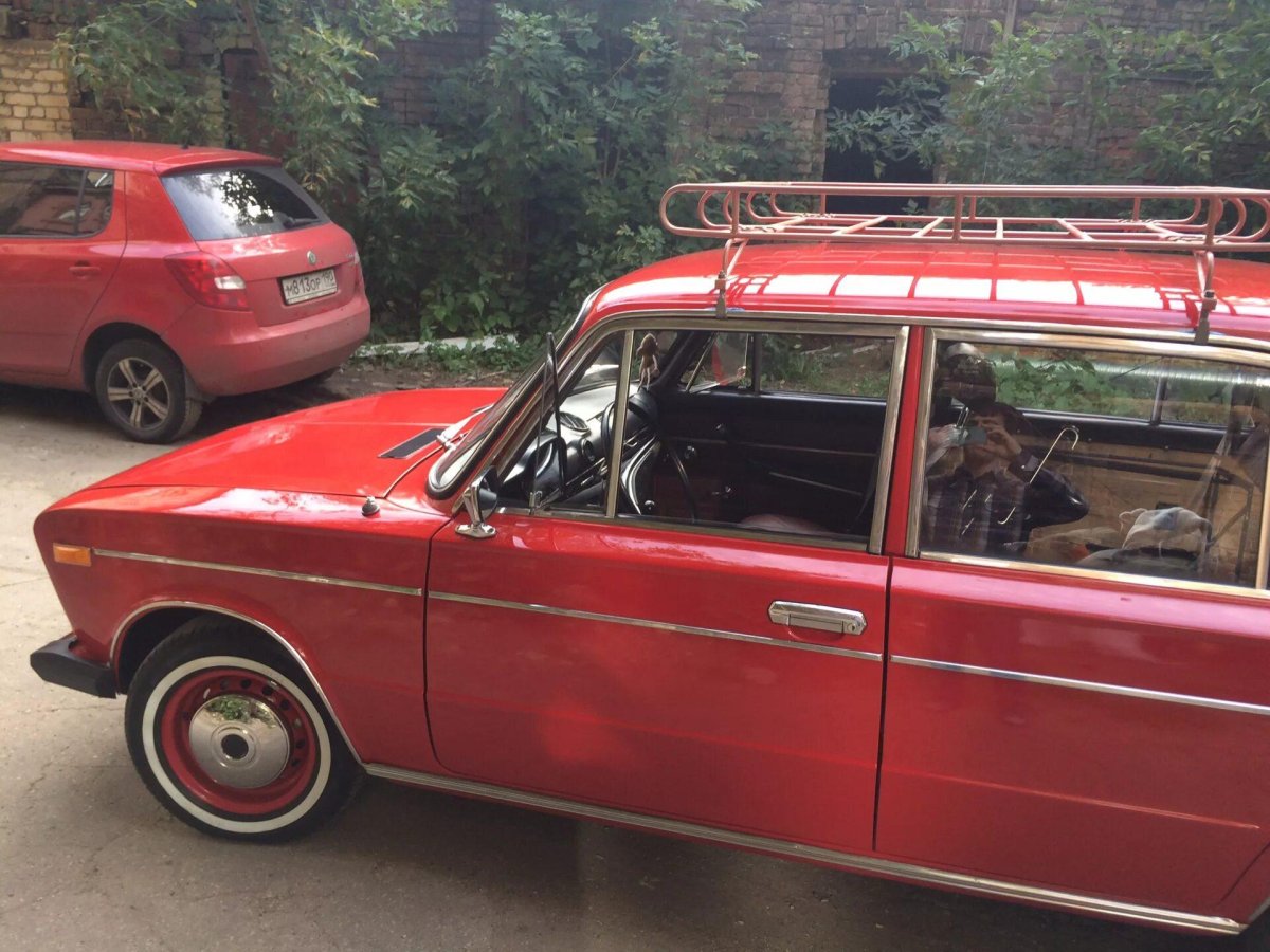 ВАЗ 2103 С багажником на крыше