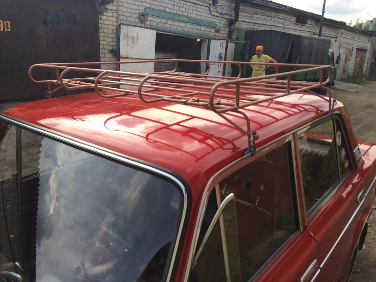 Багажник на крышу автомобиля ВАЗ 2107
