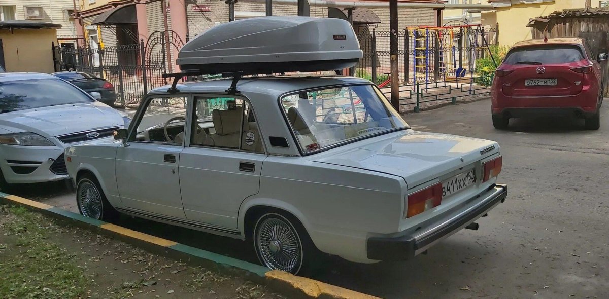 Бокс для багажника ВАЗ 2107