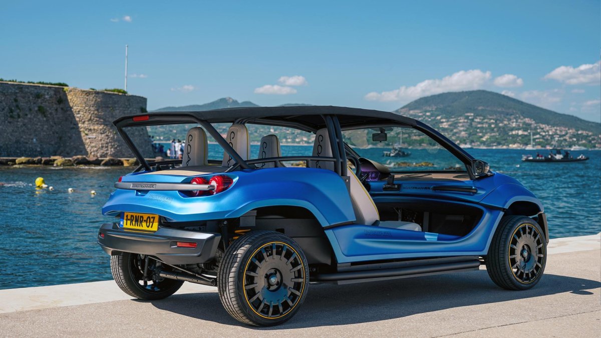 Электрокар пляжный