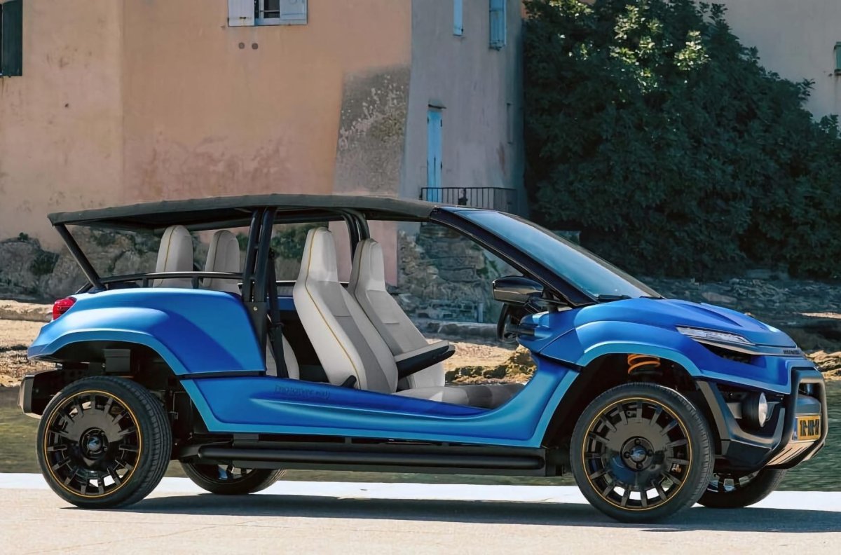 Пляжный электромобиль