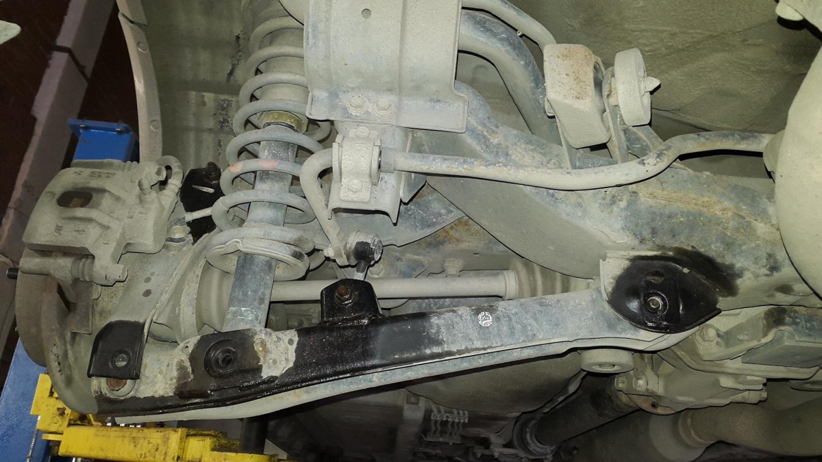 Задняя подвеска Mitsubishi Outlander 3