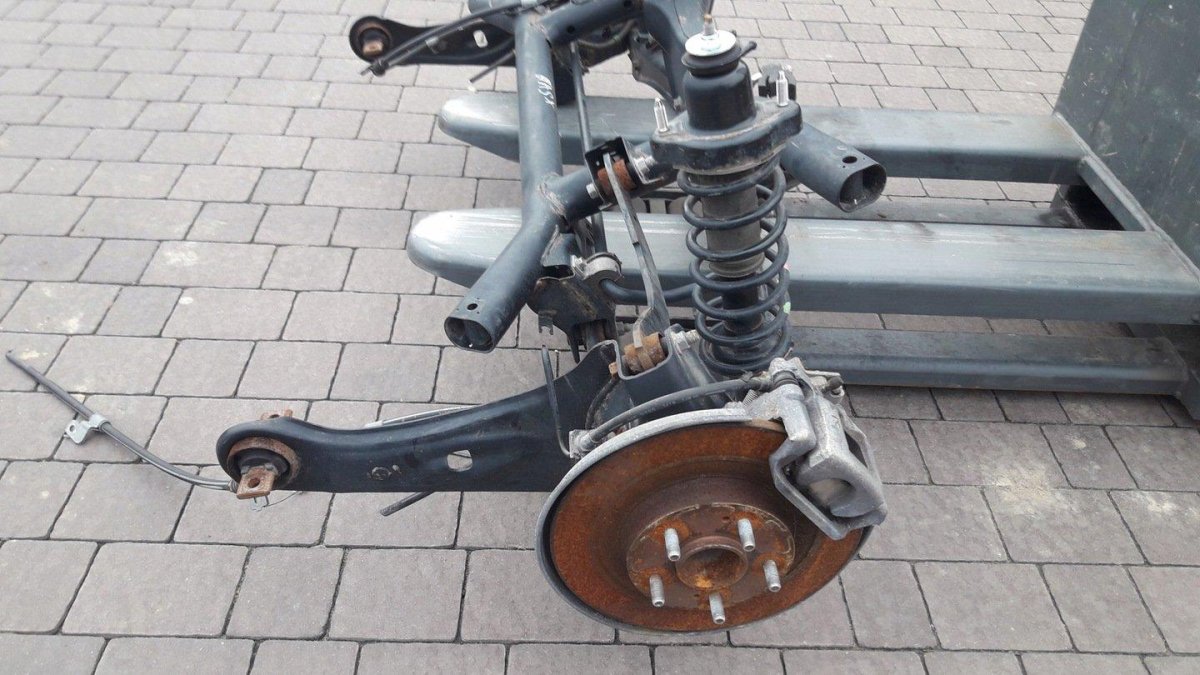 Mitsubishi Outlander 2012 задняя подвеска