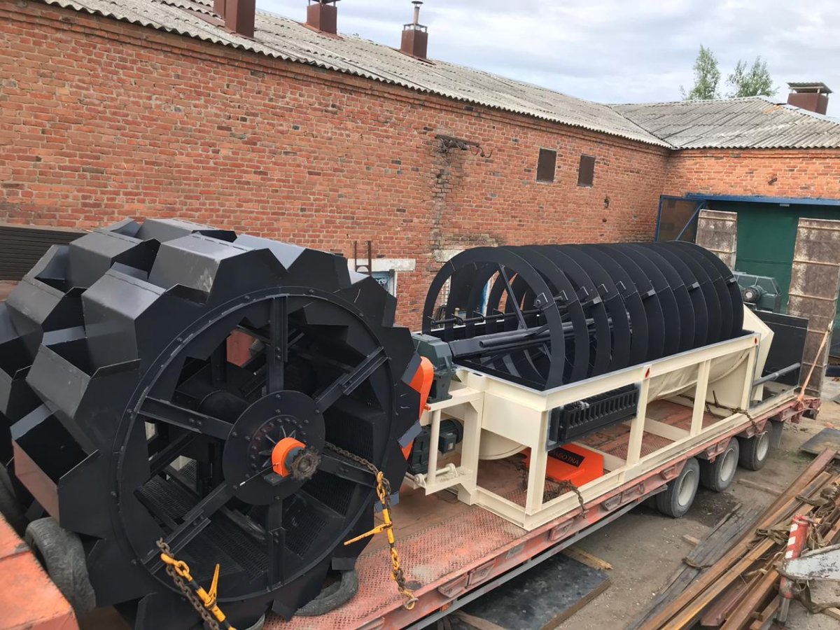 Спиральная пескомойка