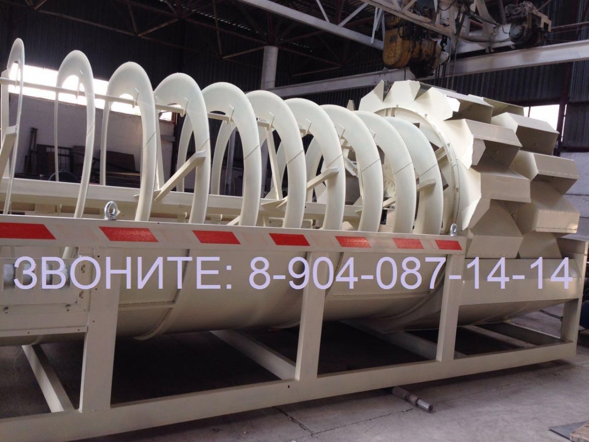 Шнековый классификатор к-14 (пескомойка)