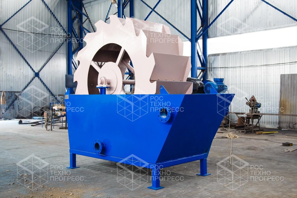 Колесная пескомойка