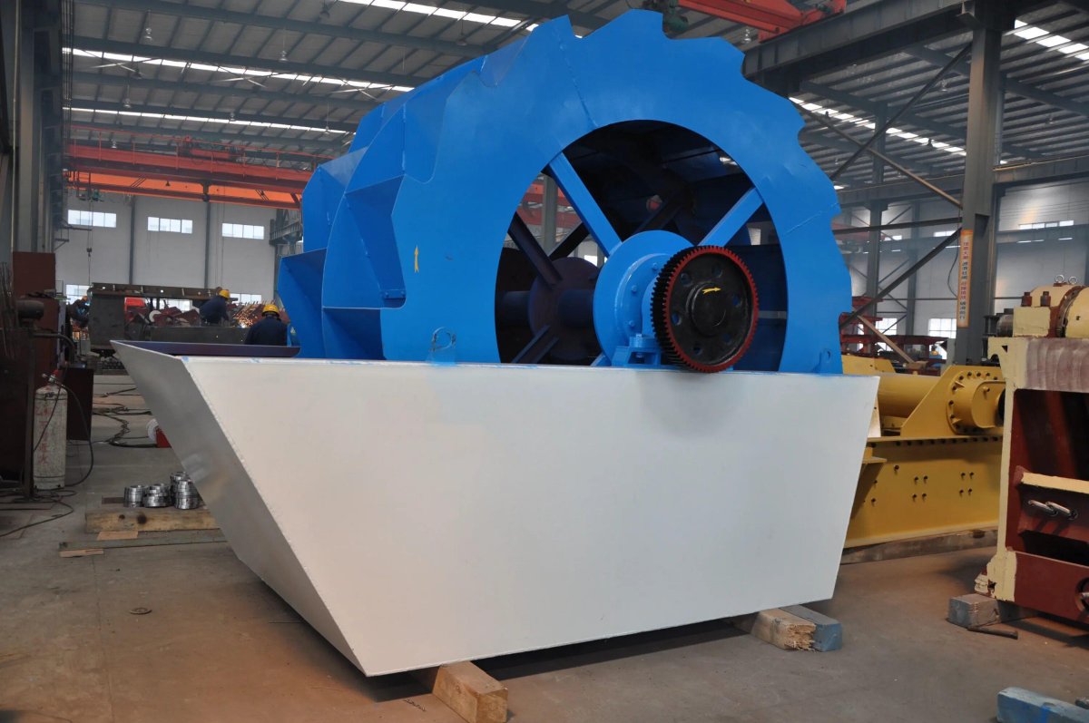 Колесная пескомойка