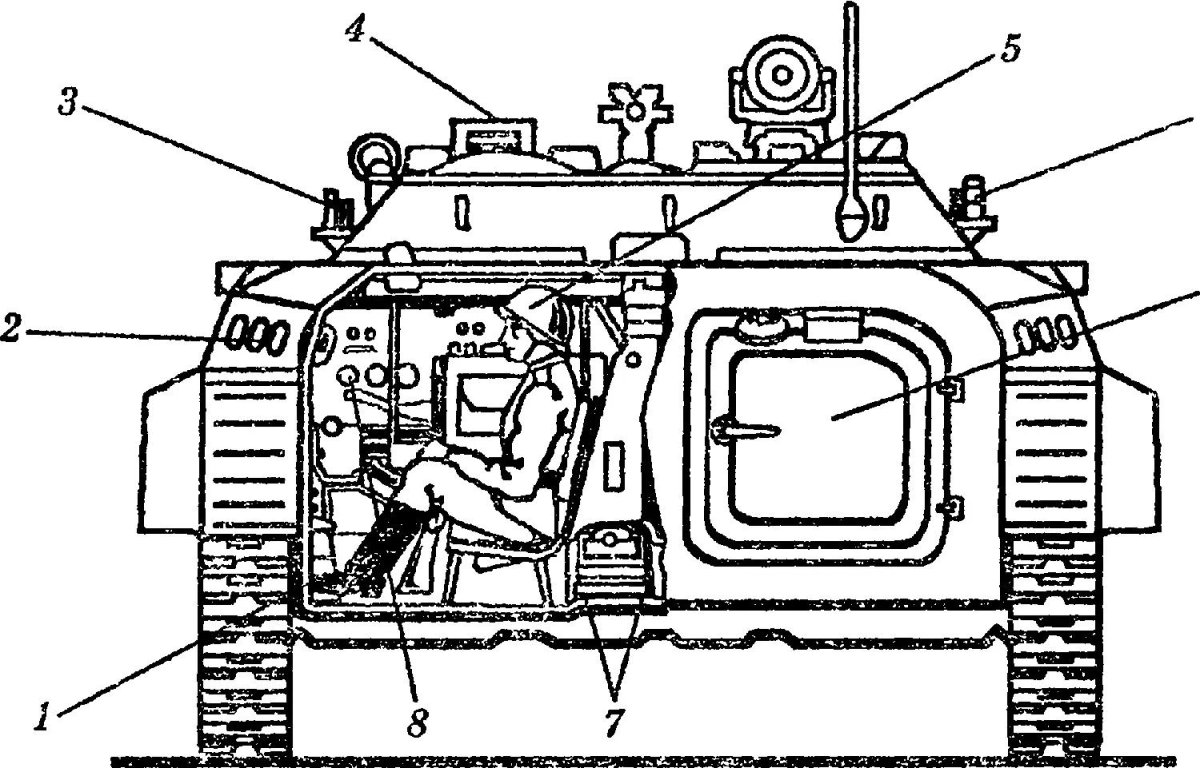 БМП 2 топливные баки