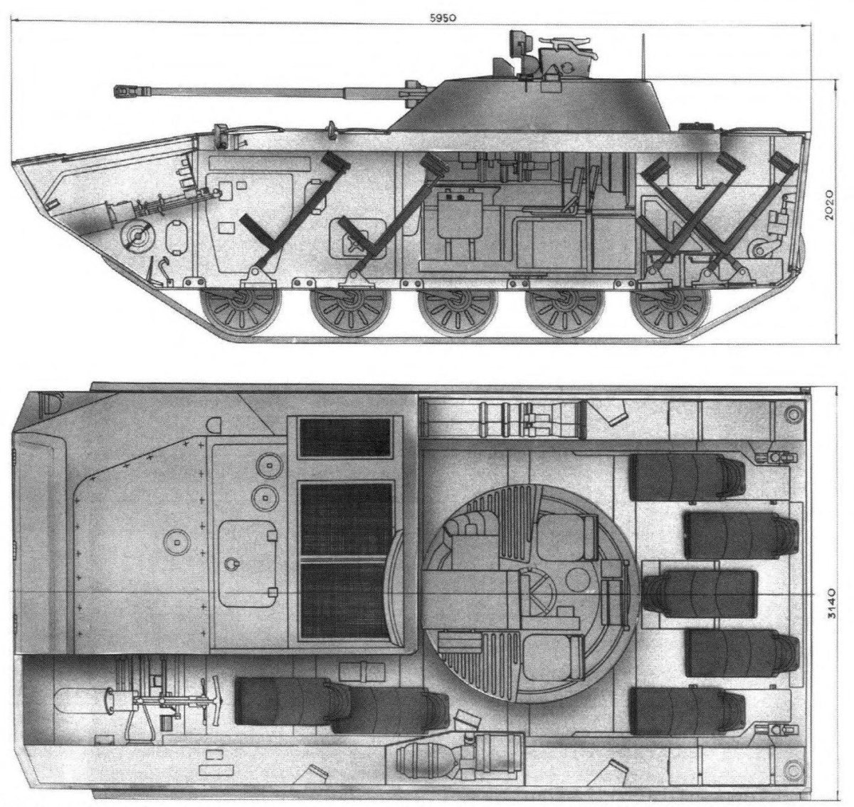 БМП 3 десантный отсек