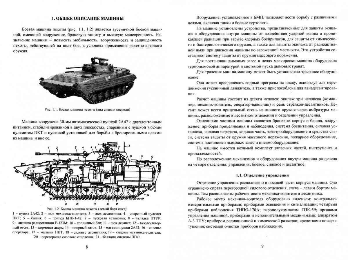 БМП 1 конструкция