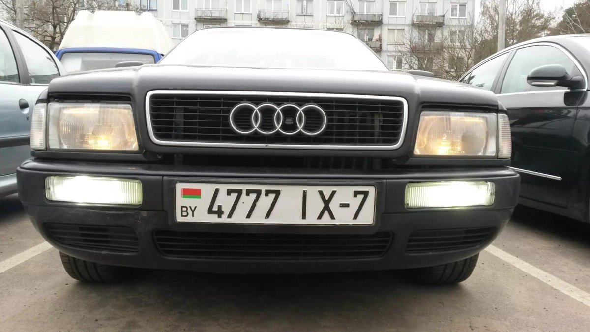 Audi 80 b4 ПТФ
