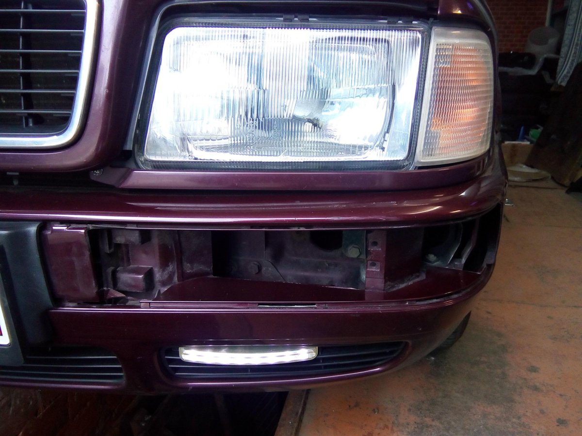 ПТФ решетка Ауди 80