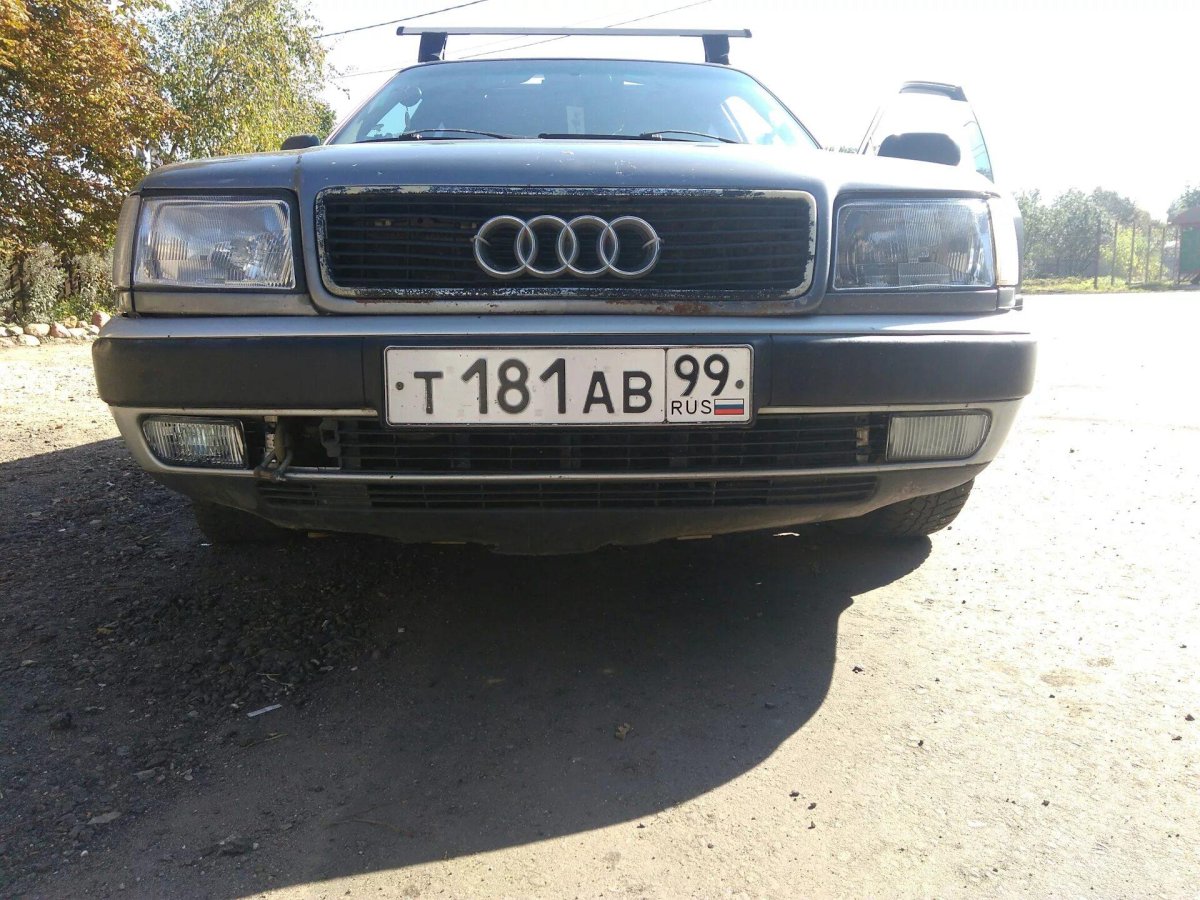Ауди 100 с4 1992 с противотуманками