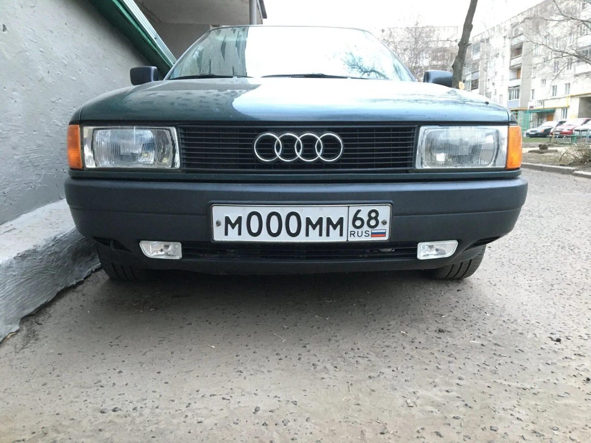 Audi 80 b3 туманки