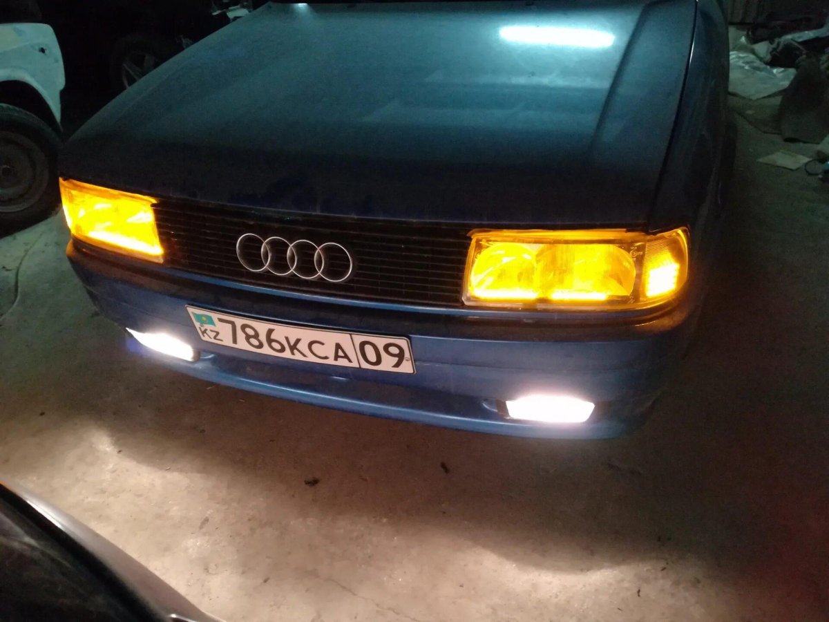 Audi 80 b3 туманки