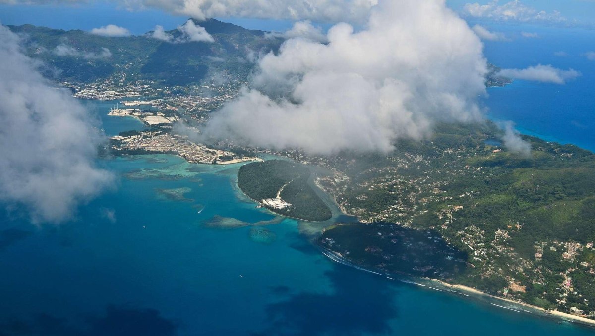 Гавайские острова с высоты птичьего полета