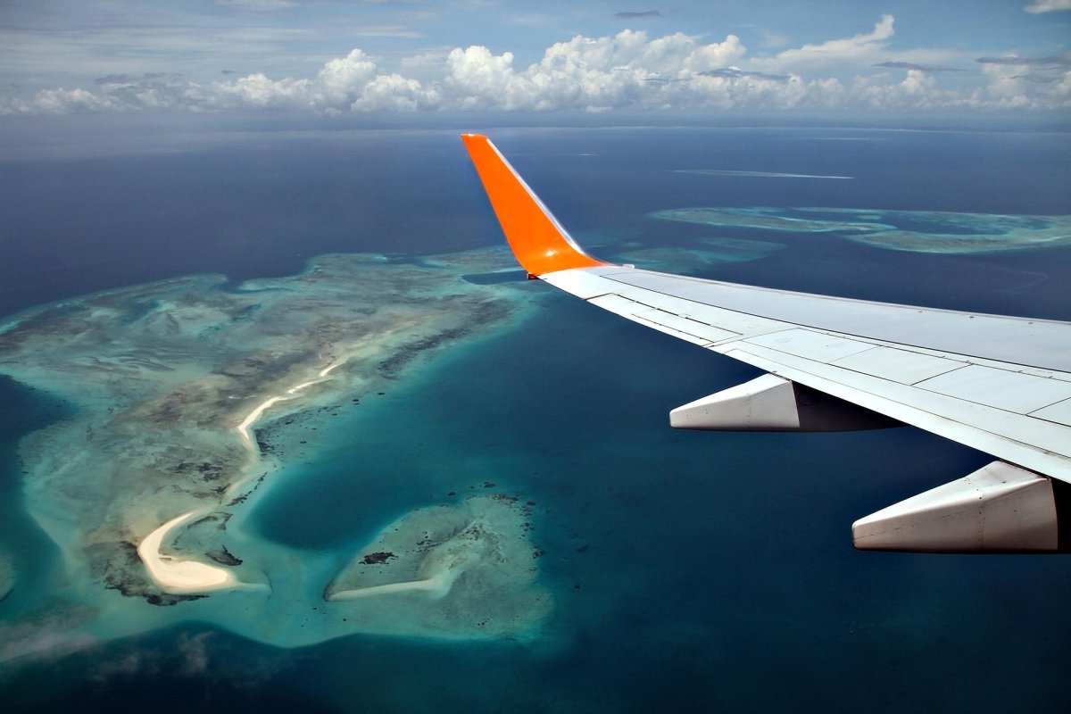 Сейшелы с самолета