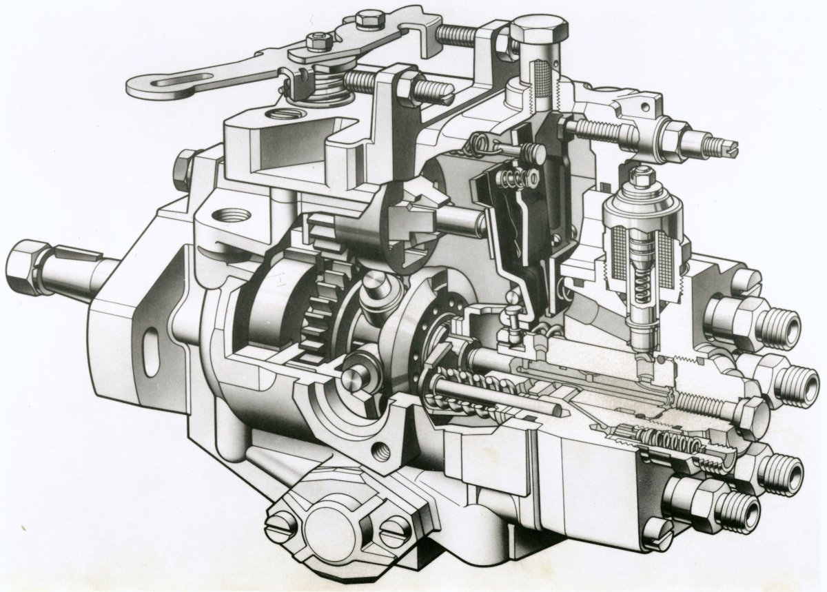 ТНВД дизельного двигателя бош