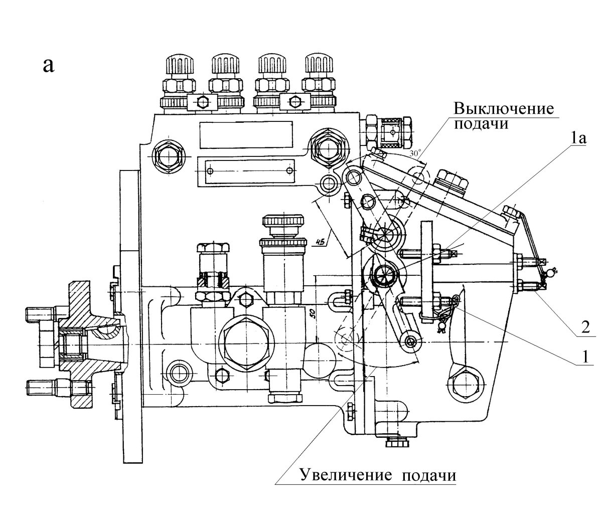 Насос топливный МТЗ 82 д243 схема