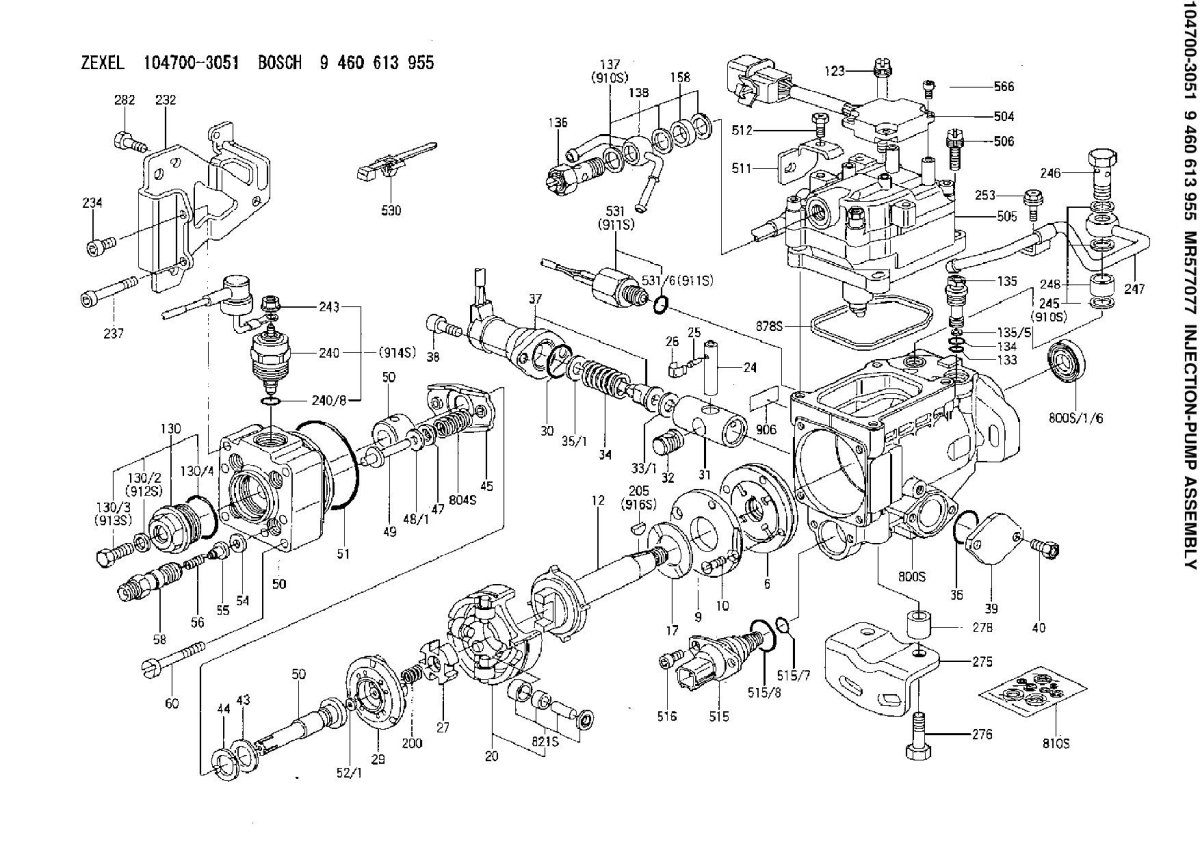 ТНВД зексель 9461610089