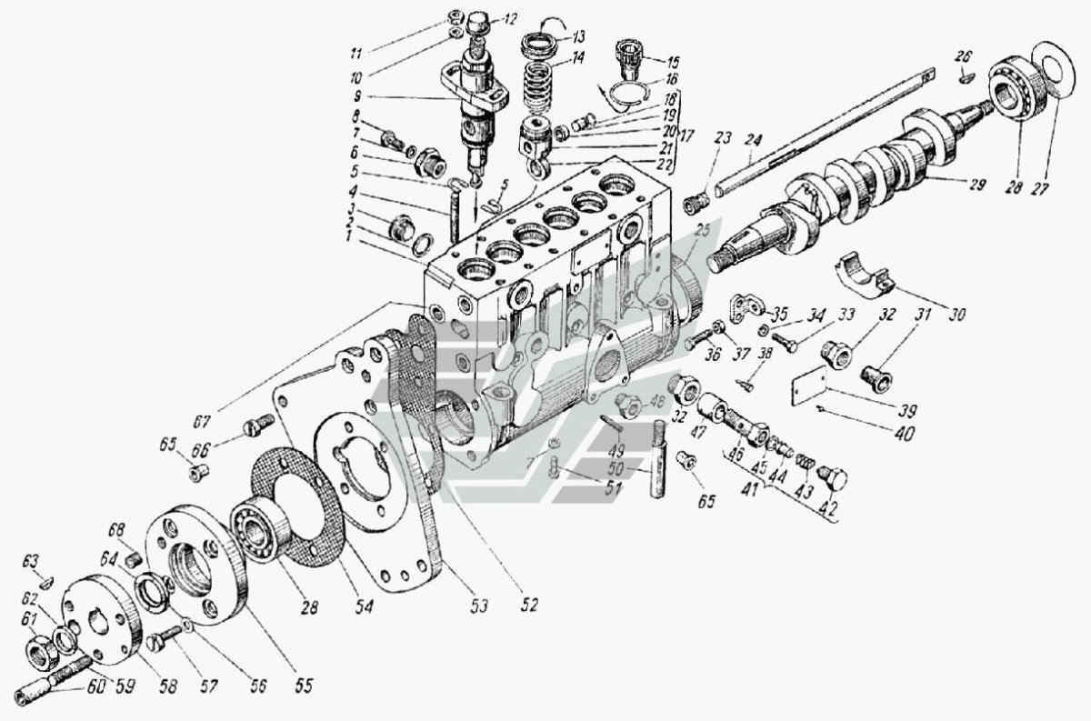 Обратный клапан ТНВД МТЗ 1221