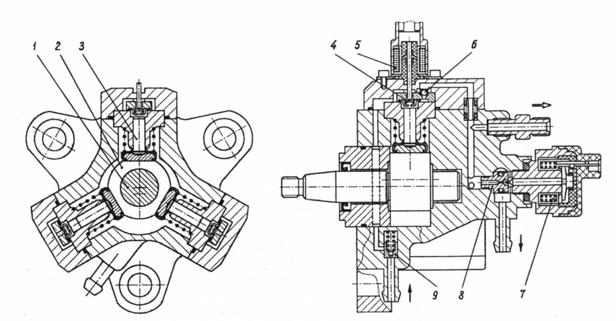 Чертёж ТНВД Коммон рейл