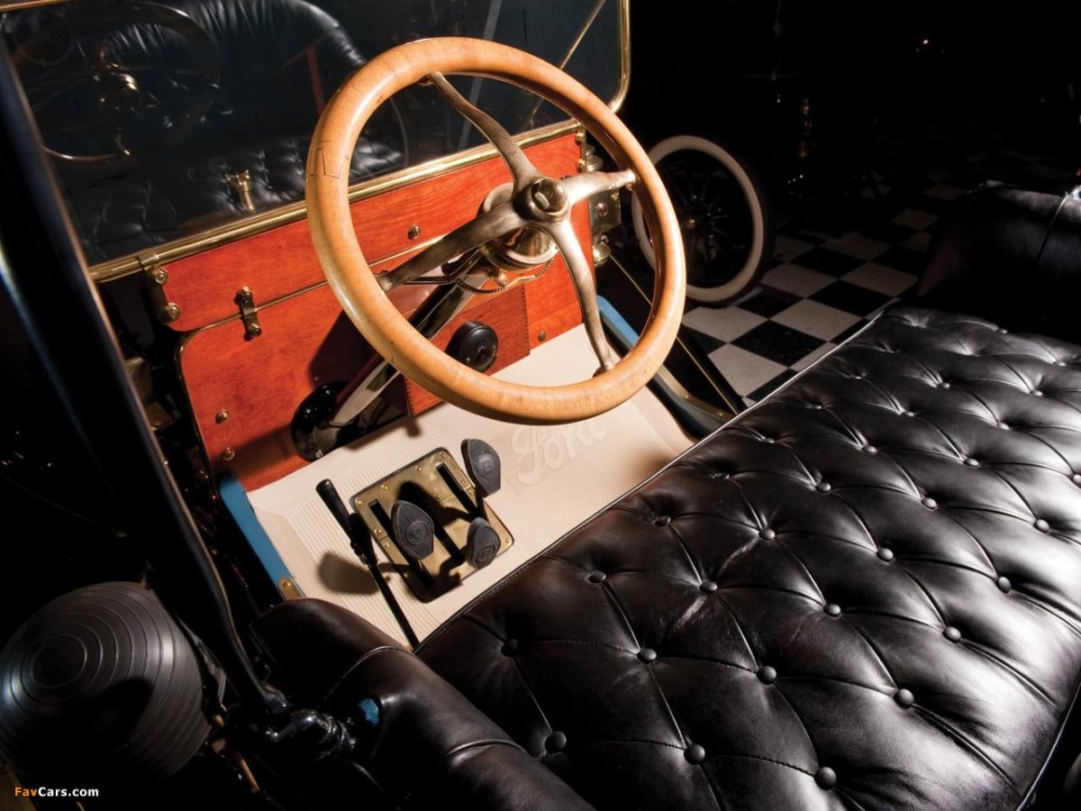 Форд модель т 1908 салон