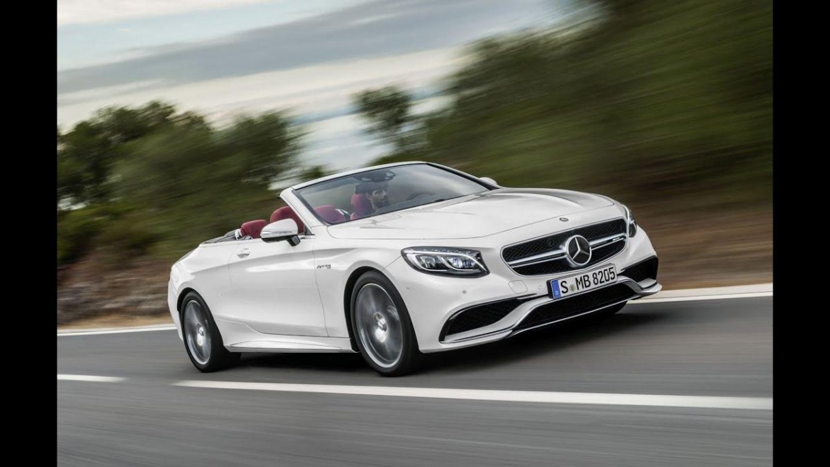 Mercedes-Benz s63 AMG кабриолет