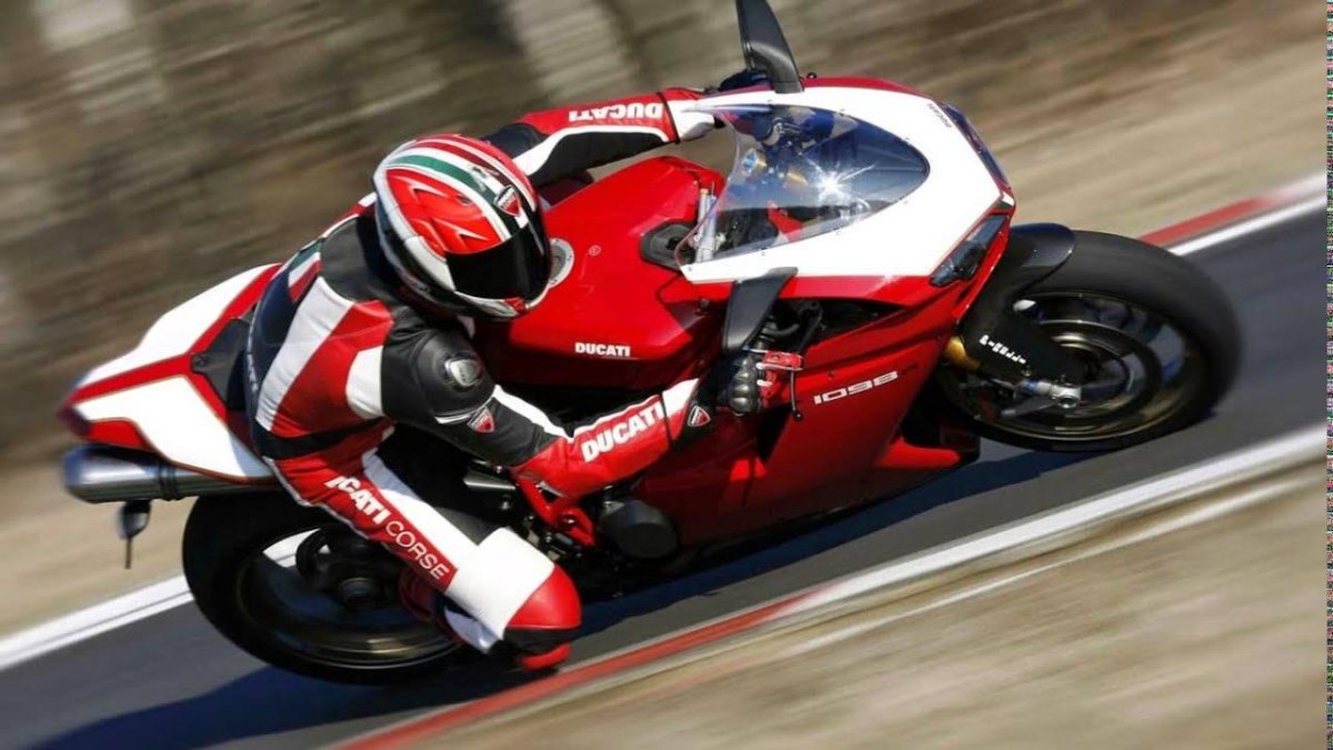 Ducati 1098 красный