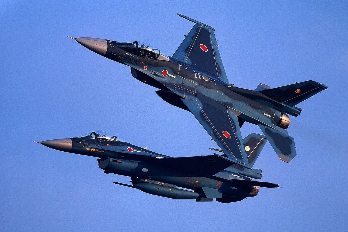 Mitsubishi f-2 истребитель