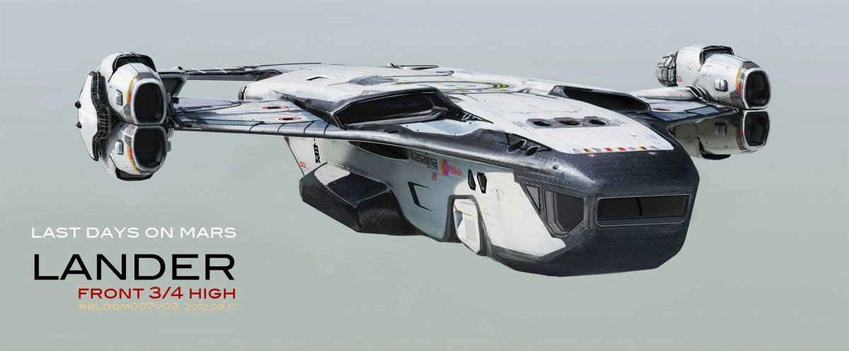 Десантный космический корабль Star Citizen