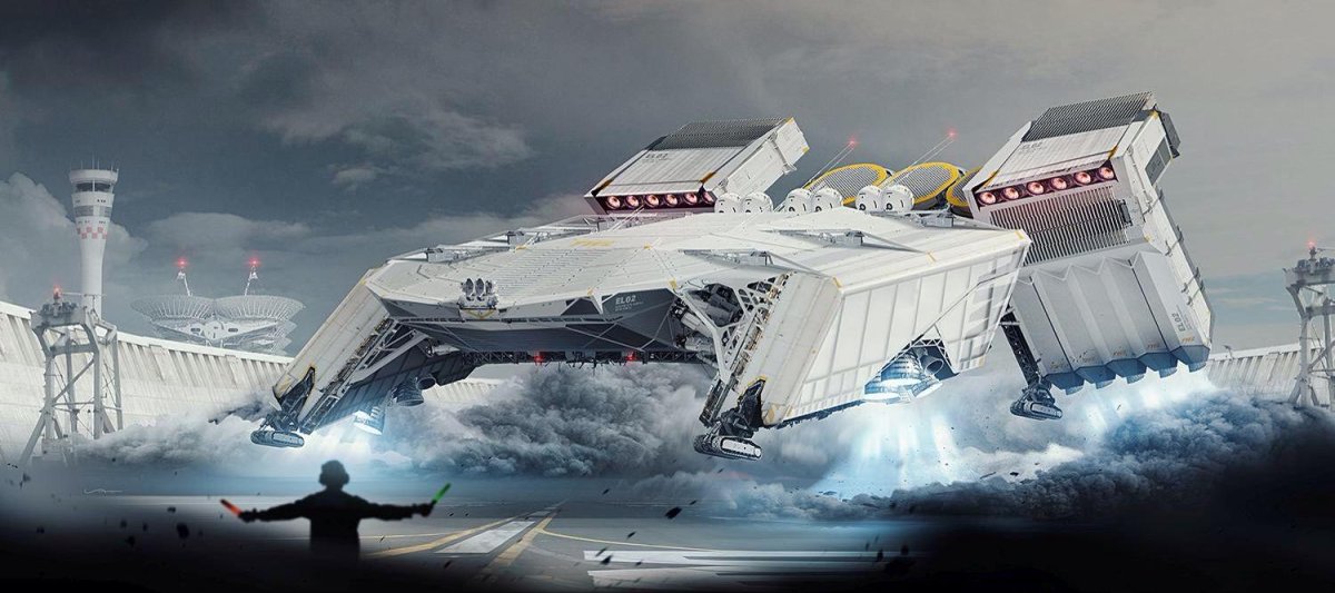 Десантный космический корабль Star Citizen