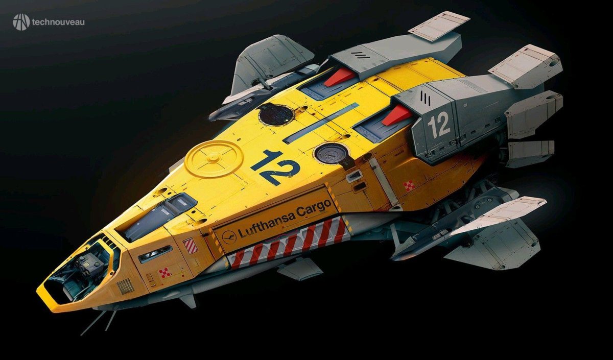 Sci Fi космический корабль Канонерка