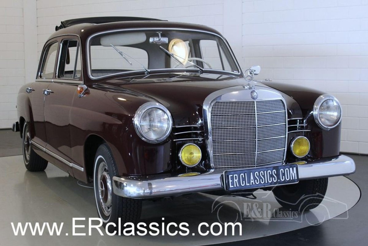 Мерседес понтон 1961