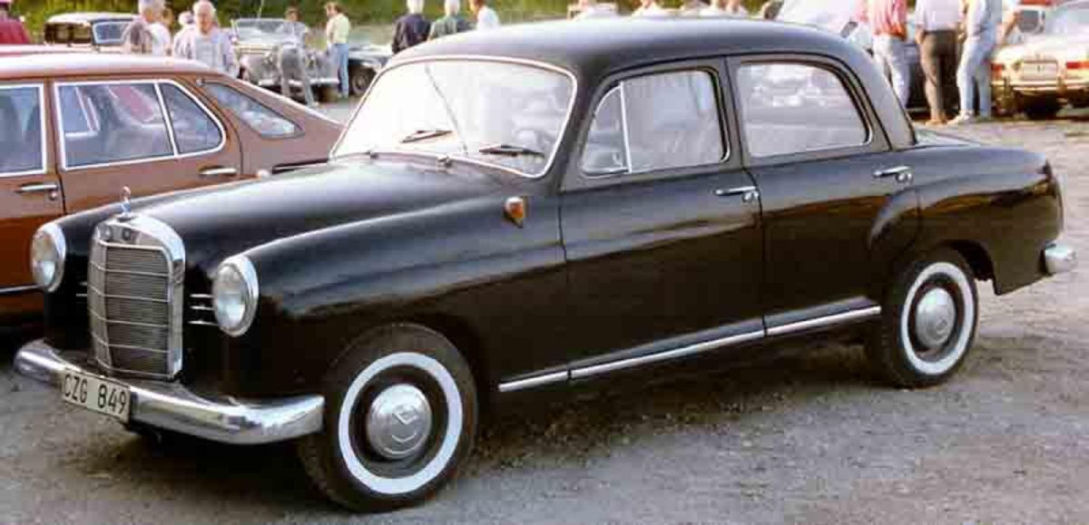 Mercedes-Benz w120 model; 180c Ponton 1961