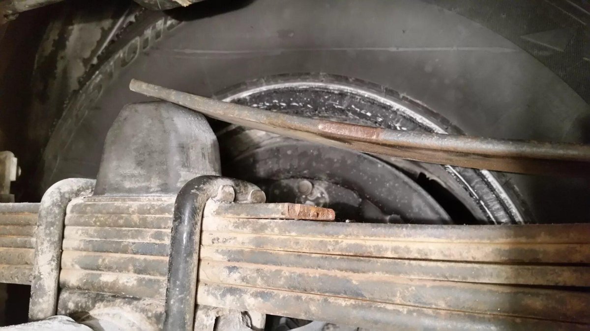 Излом рессор